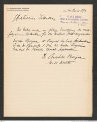 k.k. naturhistorisches Hofmuseum, Intendanzakten 1885-1896 (Hauer), Aktenzahl Z.222/1893, Seite 31